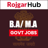 BA/ MA Pass Govt Jobs